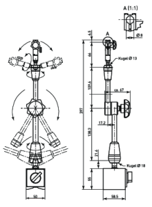Jointed Magnetic Stand