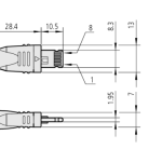 U-WAVE Connection Cable SF