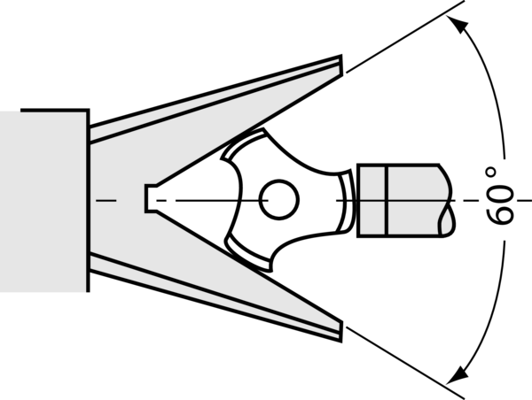 3 Flute V-Anvil Micrometer - Image 2
