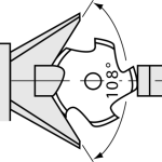5 Flute V-Anvil Micrometer
