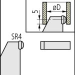 Tube Micrometer, Spherical Anvil