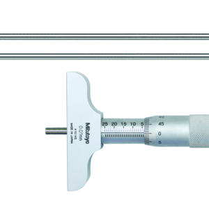 Depth Micrometer, Interchangeable Rods