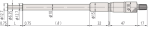 Groove Micrometer, Non-Rotating Spindle