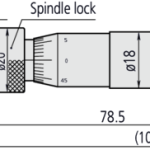 Micrometer Head, Medium-sized Standard