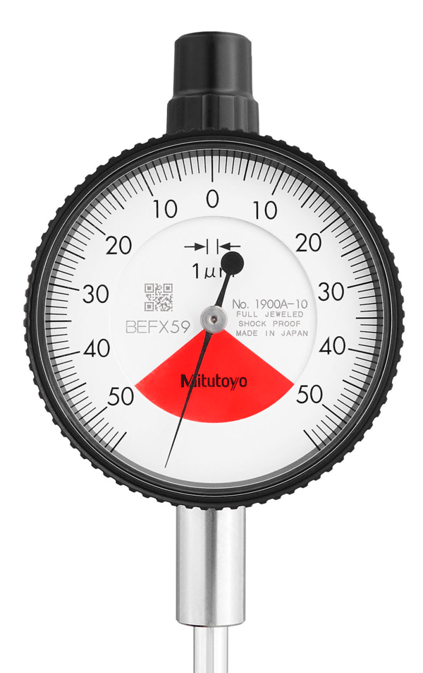 Dial Gauge, Flat Back, ISO Type