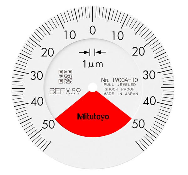 Dial Gauge, Flat Back, ISO Type - Image 2