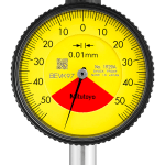 Dial Gauge, Flat Back, ISO Type