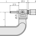 Digit Outside Micrometer