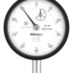 Dial Gauge, Flat Back, ISO Type