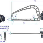 External Digital Caliper Gauge
