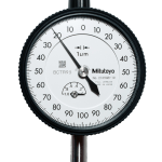 Dial Gauge, Flat Back, ANSI/AGD Type