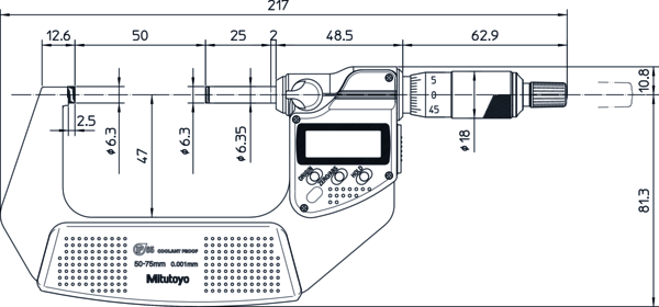 Digital Micrometer IP65 - Image 3