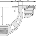 Digital Micrometer IP65