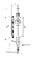Dial Gauge, Flat Back, ISO Type