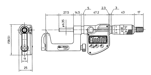 Digital Interchangeable Anvil Micrometer - Image 3