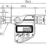 Digital Micrometer Head, IP65