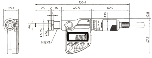 Digital Micrometer Head, IP65