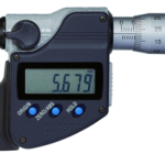Digital Tube Micrometer, Spherical Anvil