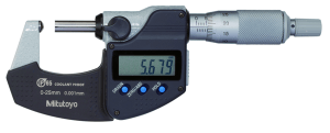 Digital Tube Micrometer, Spherical Anvil