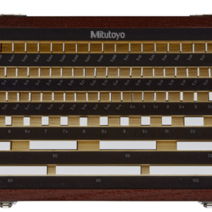 Gauge Block Set, Metric, Ins. Cert., ISO
