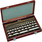 Gauge Block Set, Metric, Ins. Cert., ISO
