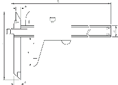 Vernier Offset Caliper