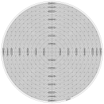 Radius chart ? 250 mm