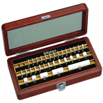 Gauge Block Set, Metric, Ins. Cert., ISO