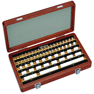 Gauge Block Set, Metric, Ins. Cert., ISO