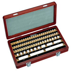 Gauge Block Set, Metric, Ins. Cert., ISO