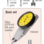Dial Test Indicator, Horiz. 20? Face