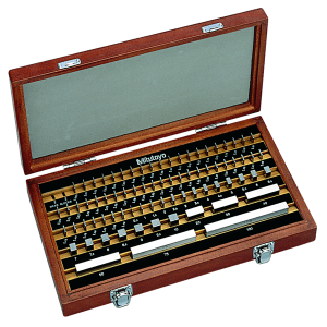 Gauge Block Set, Metric, Ins. Cert., ISO