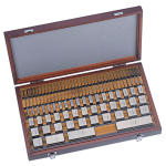 Gauge Block Set, Metric, Ins. Cert.,ASME