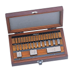 Gauge Block Set, Metric, Ins. Cert.,ASME